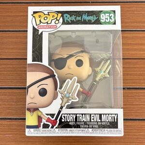 Rick and Morty Story Train Evil Morty Funko Pop #953 • New in Box • Great Gift f